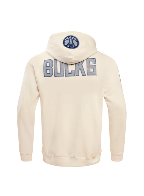 Pro Standard Varsity Blues Milwaukee Bucks Hooded Sweatshirt- Back View