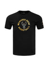 Pro Standard Hybrid SJ Black Milwaukee Bucks T-Shirt - Front View