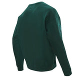 Pro Standard Neutral Pine Milwaukee Bucks Crewneck Sweatshirt - Angled Back Right Side View