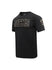 Pro Standard Black and Gold Milwaukee Bucks T-Shirt- angled front view