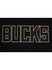 Pro Standard Black and Gold Milwaukee Bucks T-Shirt- Chest Embroidery