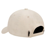 Pro Standard Varsity Blues Milwaukee Bucks Adjustable Hat in Cream - Angled Back Left Side View