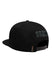 Pro Standard Hybrid Milwaukee Bucks Snapback Hat in Black - Angled Back Left Side View