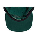 Pro Standard Neutral Pine Milwaukee Bucks Snapback Hat - Underbill View