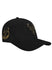 Pro Standard Black And Gold Milwaukee Bucks Adjustable Hat - Angled Right Side View