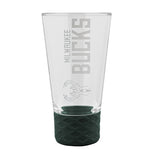 Great American Products Cheer Etched Milwaukee Bucks Shooter Glass - Front View