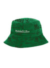 Bucks In Six x Mitchell & Ness Eras Milwaukee Bucks Reversible Bucket Hat-back (green)