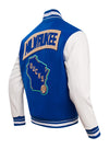 Pro Standard 2023-24 City Edition Wool Milwaukee Bucks Varsity jacket-BACK
