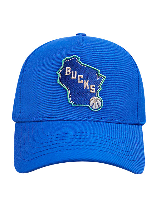 Pro Standard 2023-24 City Edition Deer District Milwaukee Bucks Adjustable Hat-front 
