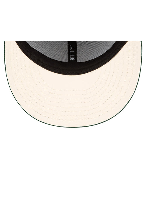 New Era 9Fifty Icon Bridge Milwaukee Bucks Snapback Hat-underbill 