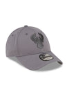 New Era 9Forty Waxed Cotton Milwaukee Bucks Adjustable Hat-angled right 