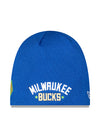 New Era 2023-24 City Edition Royal Milwaukee Bucks Knit Hat