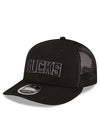 New Era 9Fifty Low Pro Tonal Word Milwaukee Bucks Adjustable Hat-angled left 