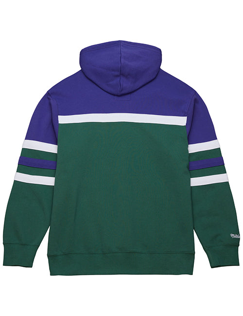 Mitchell & Ness HWC '93 Coach Vintage Milwaukee Bucks Hooded Sweatshirt-back