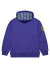 Mitchell & Ness HWC '93 Vintage Purple Milwaukee Bucks Hooded Sweatshirt-back