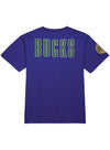 Mitchell & Ness Premium Vintage Milwaukee Bucks T-Shirt-back 