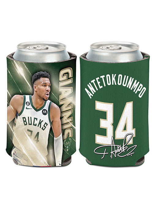 Wincraft Giannis Antetokounmpo Milwaukee Bucks Koozie