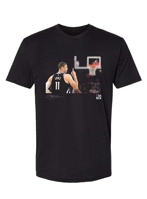 Bucks In Six Photo Reel #1 Brook Lopez Milwaukee Bucks T-Shirt