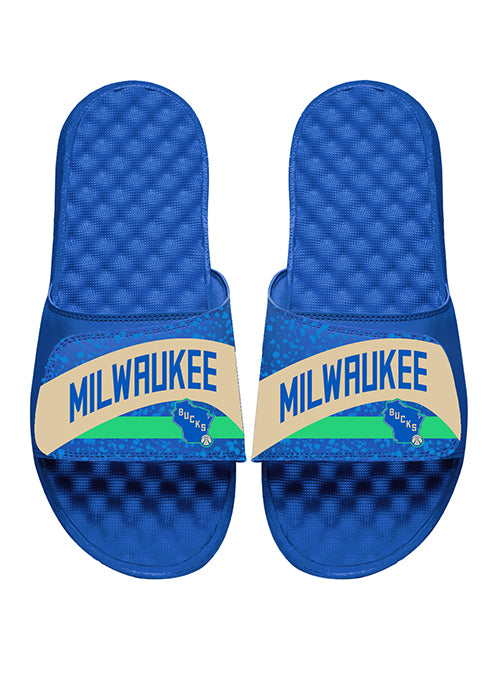 ISlide 2023-24 City Edition Mantra Milwaukee Bucks Sandals