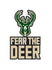 Pro Specialties Group Icon Fear The Deer Milwaukee Bucks Pin