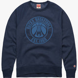 Homage Milwaukee Bucks Established Logo Crewneck Sweatshirt