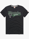 Homage Milwaukee Bucks Script Charcoal T-Shirt
