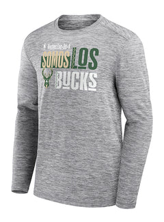 Fanatics Warmup On-Court Noches 2024 Long Sleeve T-Shirt-front