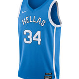 Nike Greece 2024 Giannis Antetokounmpo Swingman Jersey-front