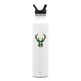 Einfache, moderne 24oz Ascent Milwaukee Bucks Wasserflasche