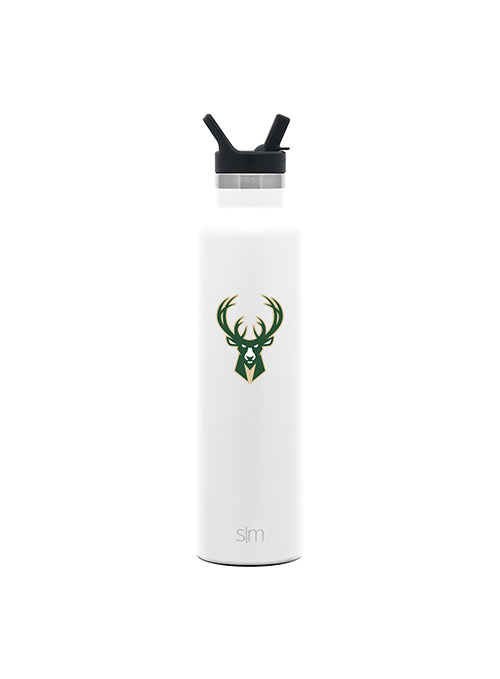 Einfache, moderne 24oz Ascent Milwaukee Bucks Wasserflasche