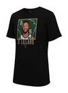 Stadium Essentials State Logo Damian Lillard Milwaukee Bucks T-Shirt