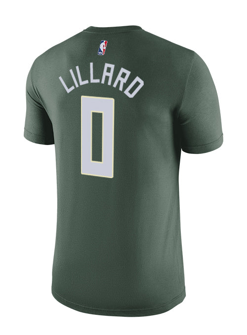 Nike 2022 Icon Edition Damian Lillard Bucks T-Shirt | Bucks Pro Shop