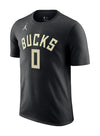 Jordan 2022 Statement Edition Damian Lillard Milwaukee Bucks T-Shirt-front 