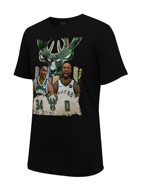 Milwaukee Bucks Giannis Antetokounmpo and Khris Middleton Homage NBA Jam T- Shirt, hoodie, sweater, long sleeve and tank top