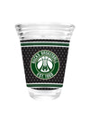 Great American Products 2oz Established Logo Milwaukee Bucks Shot Glass- front 