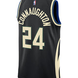 Jordan 2022 Statement Edition Pat Connaughton Milwaukee Bucks Swingman Jersey-back 