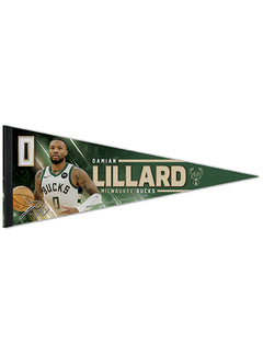 Wincraft Damian Lillard Milwaukee Bucks Pennant