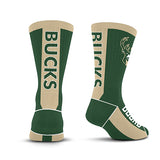 Youth For Bare Feet MVP Milwaukee Bucks Crew Socks