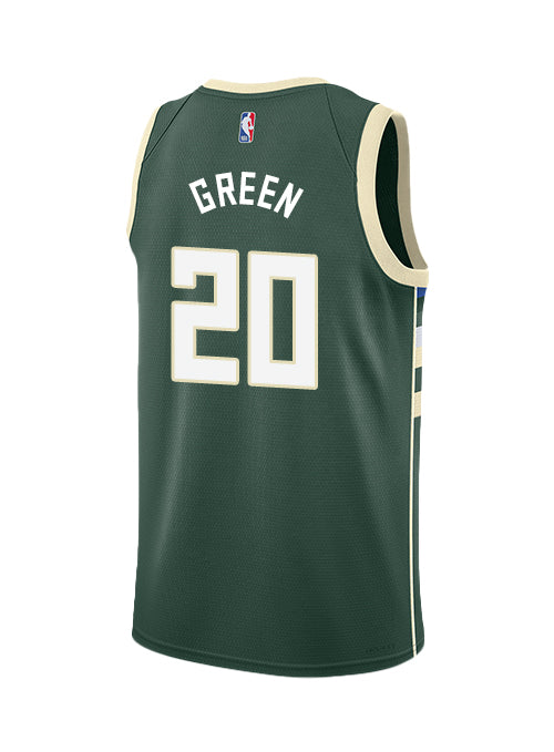 Green III A.J. away jersey