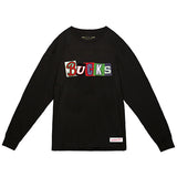 Bucks In Six x Mitchell & Ness Eras Milwaukee Bucks Long Sleeve T-Shirt-front 