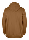 New Era Color Pack Brown Milwaukee Bucks Hooded Sweatshirt-back