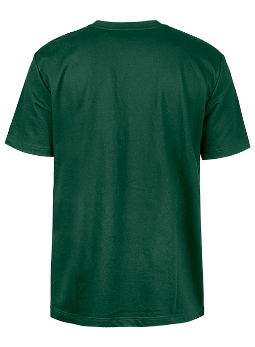 New Era Sport Night Green Milwaukee Bucks T-Shirt-back