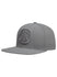 Pro Standard Neutral Grey Wool Milwaukee Bucks Snapback Hat-angled left