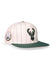 Pro Standard Pinstripe Classic Logo Milwaukee Bucks Snapback Hat-angled right 