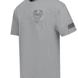 Pro Standard Neutral Grey Milwaukee Bucks T-Shirt-angled front