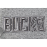 Pro Standard Neutral Grey Milwaukee Bucks T-Shirt-sleeve 