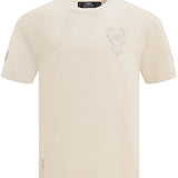 Pro Standard Neutral Cream Milwaukee Bucks T-Shirt-front 