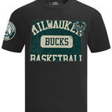 Pro Standard Made To Play Black Milwaukee Bucks T-Shirt-front