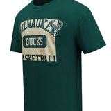 Pro Standard Made To Play Green Milwaukee Bucks T-Shirt-front 