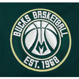 Pro Standard Made To Play Green Milwaukee Bucks T-Shirt-shoulder patch 